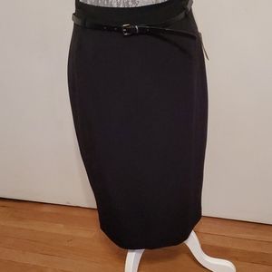 NWT 14th & UnionWomen's black pencil skirt,size6